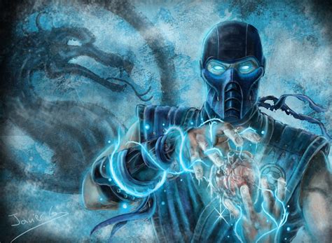 Sub Zero Mortal Kombat Video Game Art Wallpaper Hd Games K Wallpapers Images Photos And