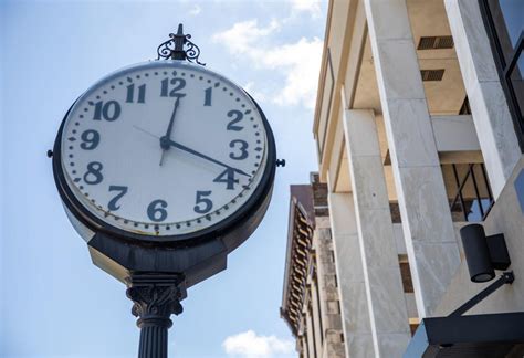 Historic Downtown Clock To Be Moved To Courthouse News