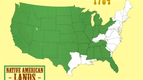 How The Us Destroyed Native American Land In One Animated Map