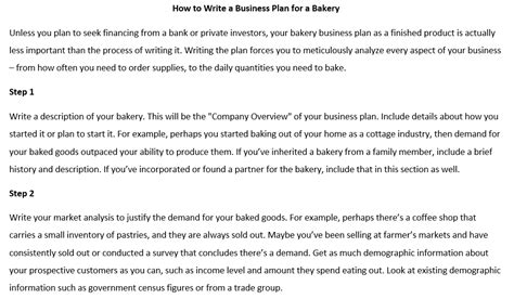 Double spaced means basically there should be a big amount of space between your lines. Bakery Business Plan Template | room surf.com