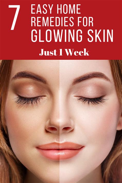 How To Get Glowing Skin In A Week Naturally At Home