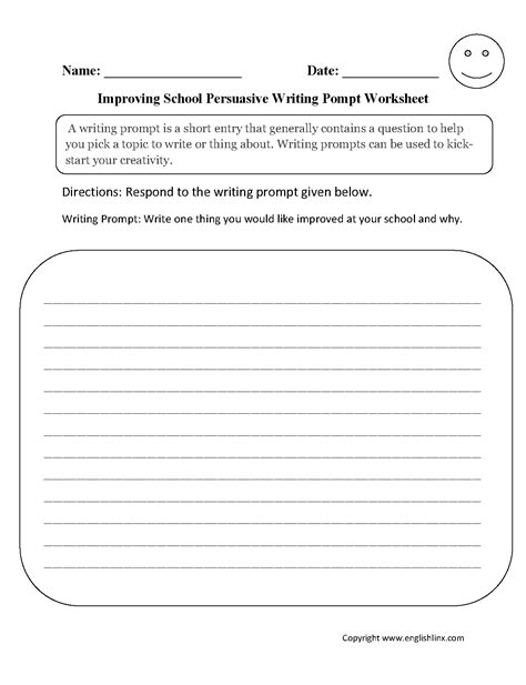 Writing Prompts For 5th Graders