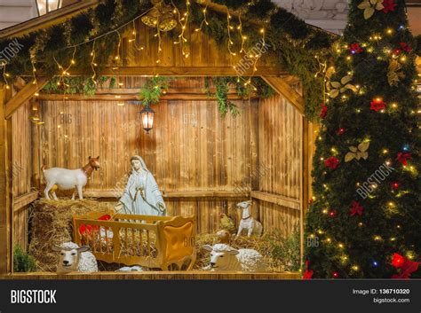 Nativity Scene Holy Image And Photo Free Trial Bigstock