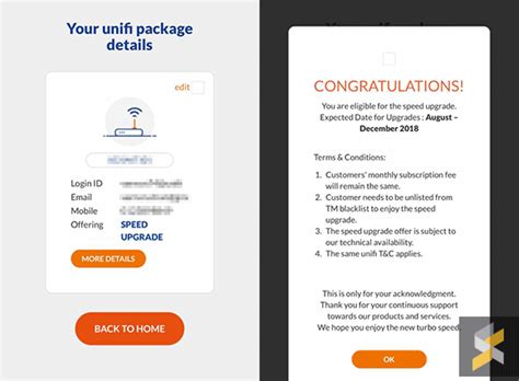 Some customers have gotten it earlier while previously, tm introduced a page where customers can check if they are eligible for unifi turbo upgrade. Find out if you're eligible for TM Unifi and Streamyx ...