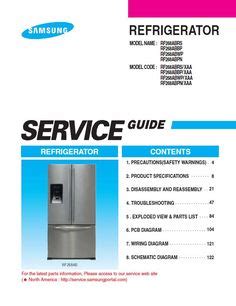 Samsung Rf217acbp Refrigerator Wiring Diagram - Complete Wiring Schemas