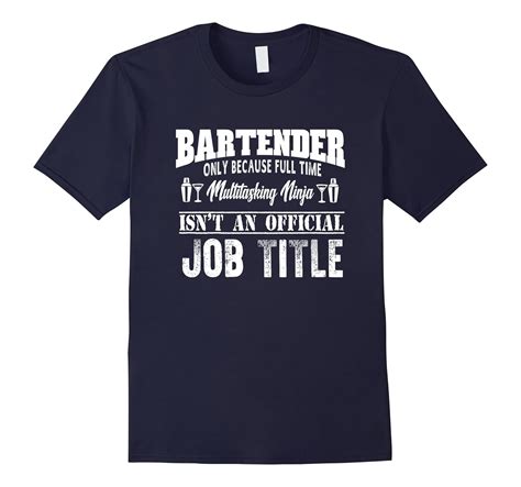 Funny Bartender T Shirt For Men Women