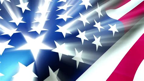 American Flag Light Effect Stock Motion Graphics Motion Array