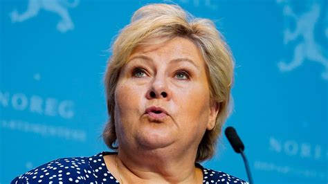 Norges Statsminister Utreds För Coronabrott Riskerar Dryga Böter
