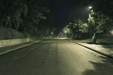 Lonely Street At Night By Malrynn On Deviantart