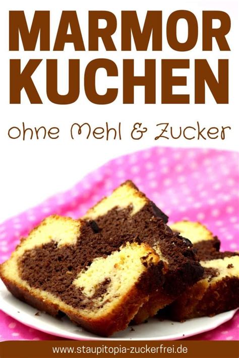Schnell gebacken, aber nicht weniger köstlich: Low Carb Marmorkuchen mit Kokosmehl | Rezept in 2020 ...