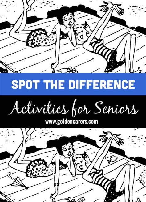 Spot The Differences 13 Activities Cognitive Activities Crafts For