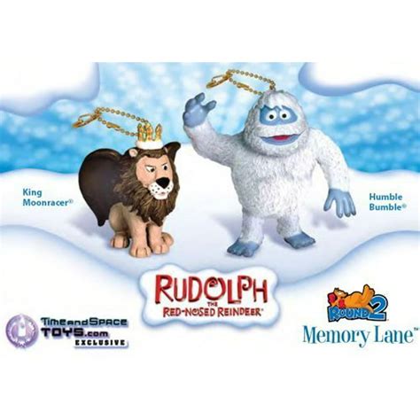 Rudolph Humble Bumble And King Moonracer Holiday Clip On Figurine 2