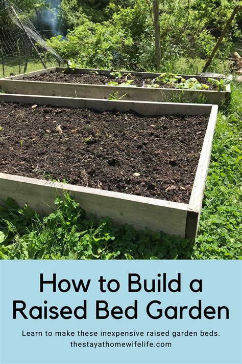 How to build a raised garden cheap. How to Build a Raised Garden Bed in 2020 | Raised garden beds, Inexpensive raised garden beds ...