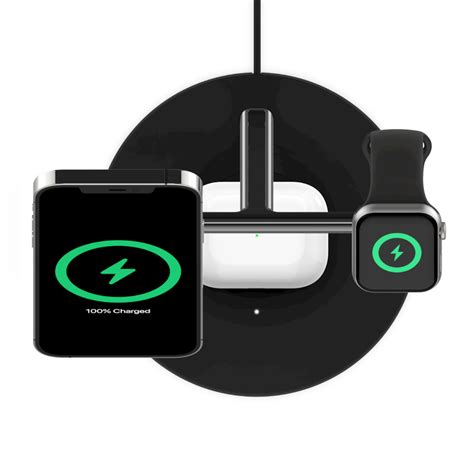 Belkin Boost Charge Pro 3 In 1 Wireless Charger With Magsafeblack 196