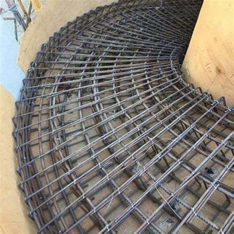 Just now the new development, a self supporting concrete stair has been loaded with 350kg and has passed the test. The Fastest and Easiest Process of Building Curved ...