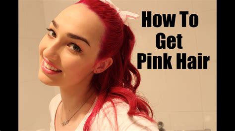 Then dilute ion color bright hair color with 2 parts white conditioner. How To Get Pink Hair (Black To Pink Hair) ♡ - YouTube