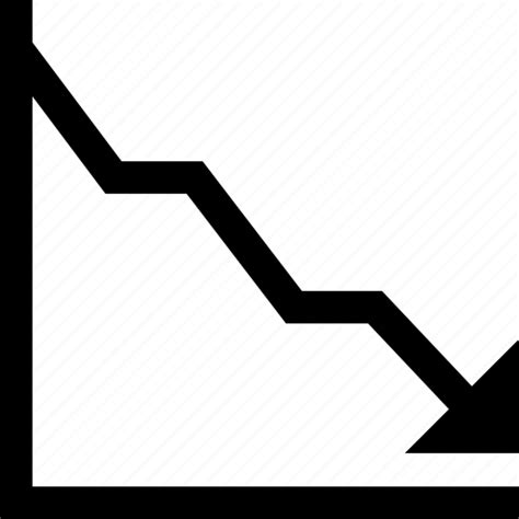 Chart Decrease Diagram Graph Graphic Market Pie Icon Download