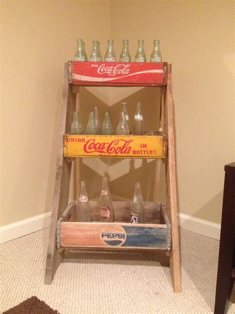 30 Upcycling And Repurposing Ideas For Soda Crates Vintage Soda