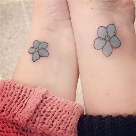 Real flower bracelet flower jewelry blue bracelet green | etsy. Forget Me Not Tattoo Meaning And Most Beautiful Ideas For ...