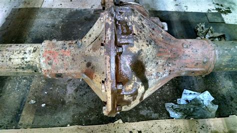 Original Rear End Differential Color 55 F350 Ford Truck Enthusiasts