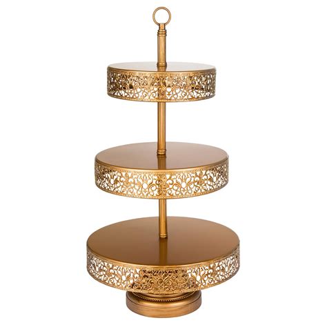 Get 3 tier glass cupcake stand at target™ today. AmalfiDecor Victoria 3 Tier Metal Cupcake Stand & Reviews ...