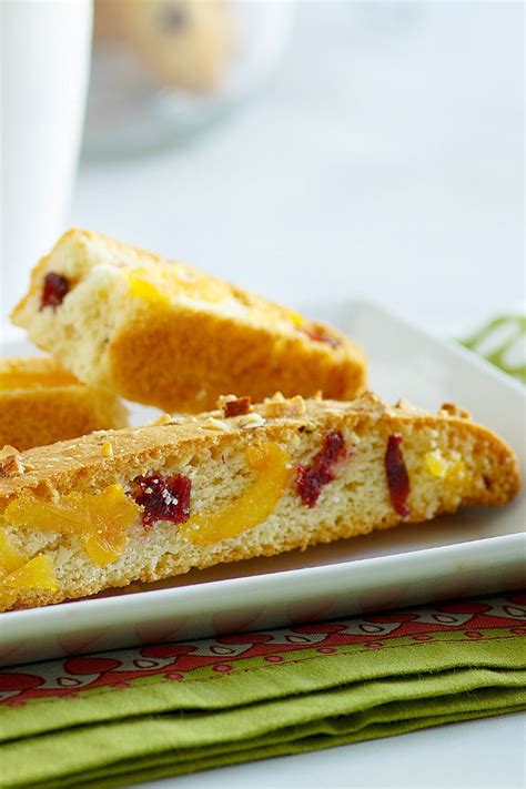 Biscotti truly taste best freshly baked! Cranberry Apricot Biscotti - I have compiled an alphabetic ...