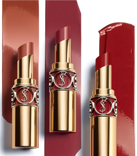 YSL nude Rouge Volupté Shine Lipstick Harrods UK