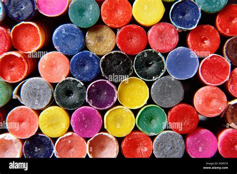 Lots Of Bright Crayons Hi Res Stock Photography And Images Alamy