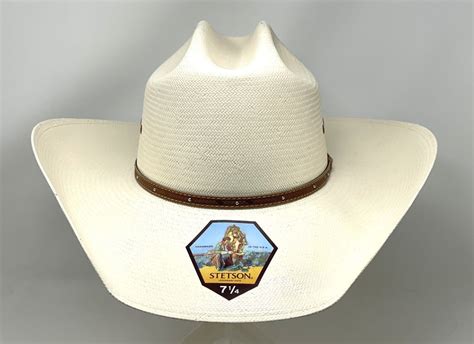 Stetson Stanhope 10x Straw Cowboy Western Hat One 2 Mini Ranch