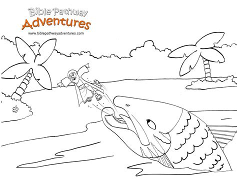 We have collected 35+ jonah bible coloring page images of various designs for you to color. Jonah and the Big Fish Coloring Page | Free Download