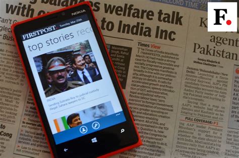 Firstpost Brings Its Digital Newsroom To Windows Phone Windows Central