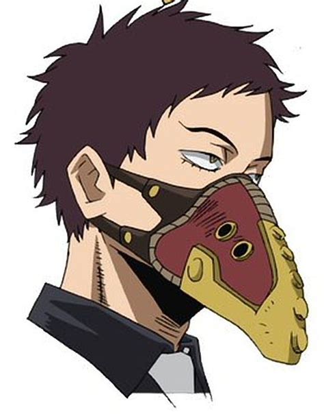An Anime Character With A Mask On His Face