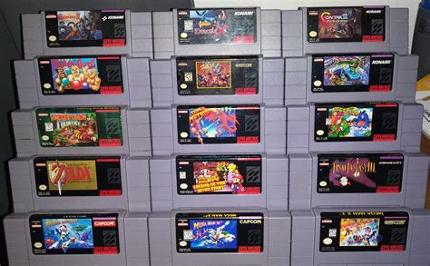 Found A Nice Way To Display Some Of My Better Snes Games Rsnes
