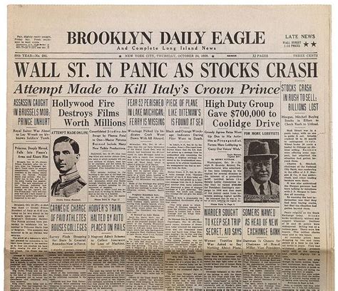 Quelle Est L Origine De La Crise De 1929 - 29 octobre 1929: Crash boursier