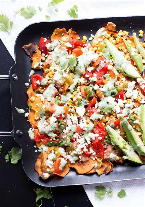 Maybe you would like to learn more about one of these? Healthy Loaded Sweet Potato Nachos - Kiwi and Carrot