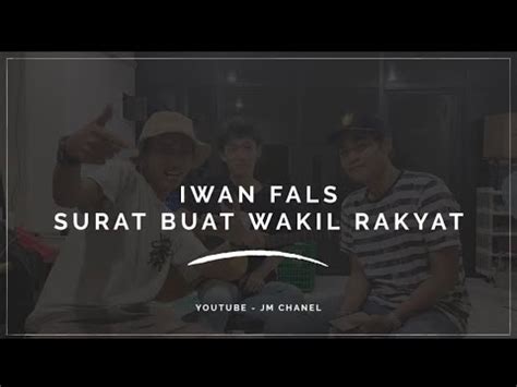 Рет қаралды 516 м.4 ай бұрын. Surat buat Wakil Rakyat - IWAN FALS | cover gitar by virdy ...