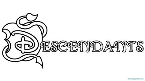 As solution, descendants provides one by one design that you can put more colors. descendants-coloring-pages-5 - Coloring Pages For Kids