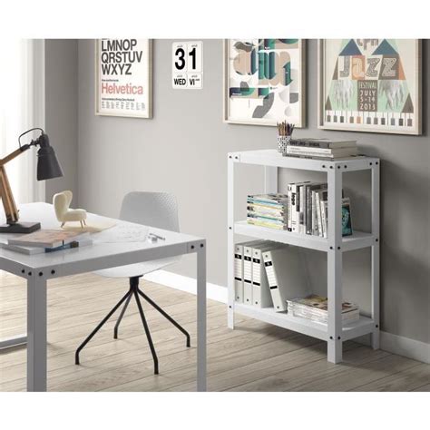 Style industriel meuble etagere sur roulettes creation. METALIK Etagere meuble style industriel en acier laqué ...