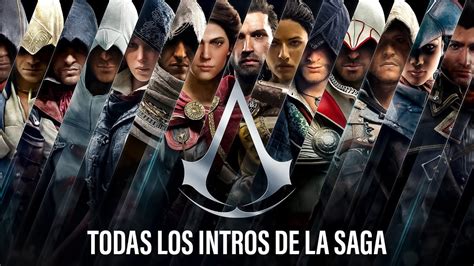 Todos Los Intros Del Juego Assassins Creed Youtube