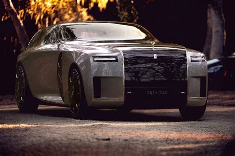 The Rolls Royce Apparition Concept Is A Sleek Obsidian Black Electric