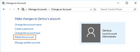 Remove Or Delete Administrator Account In Windows 10 In 2 Cases