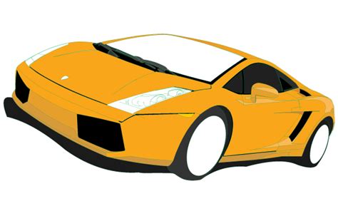 Lamborghini Gallardo Vector Image