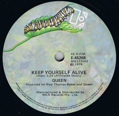 Queen Keep Yourself Alive 1975 Vinyl Discogs