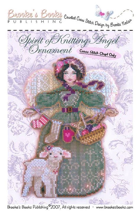 Jigglypuff pokémon first generation number 039 cross stitch pattern. Brooke's Books Spirit of Knitting Angel Ornament Cross ...