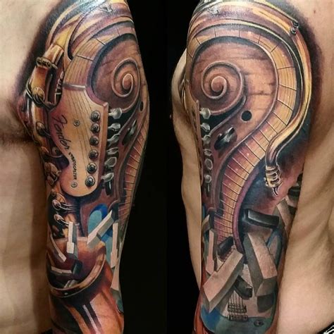 If you have decided to go for such a design, then you ought to be looking for one that will be a representation of what and. 24 Cool Guitar Tattoo Designs | Best Tattoo Ideas Gallery