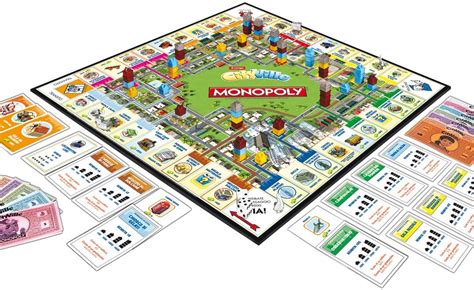 Hasbro Monopoly Cityville Board Game In Italian Imported From Italy