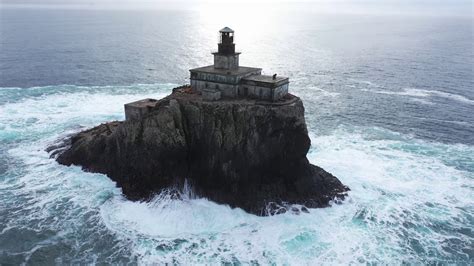 Tillamook Rock Lighthouse Oregon Coast In 4k Youtube