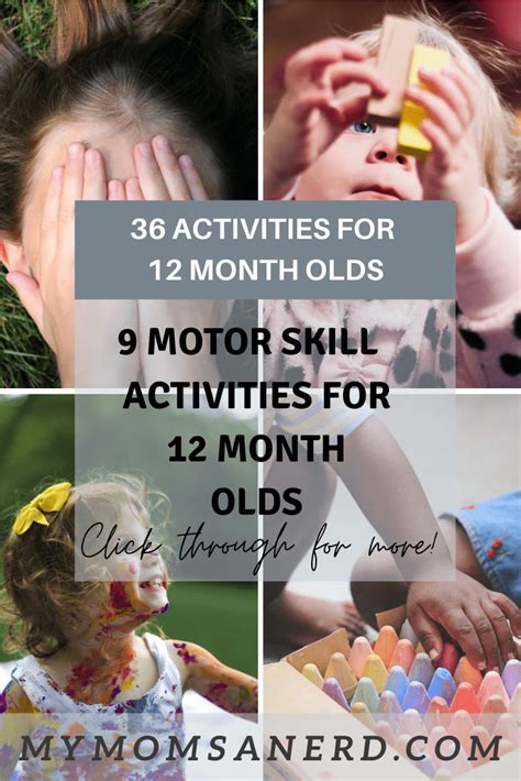 36 Fun And Simple Activities For A 12 Month Old At Home My Moms A Nerd