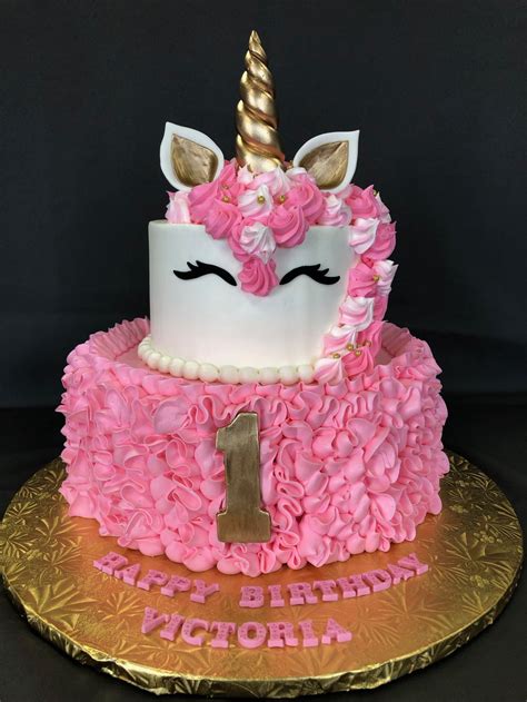 With all of these amazing party theme ideas you are sure to have the most memorable party that no one will forget. First Birthday Unicorn Cake — Skazka Desserts Bakery NJ ...