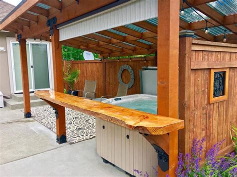 Outdoor Hot Tub Enclosures
